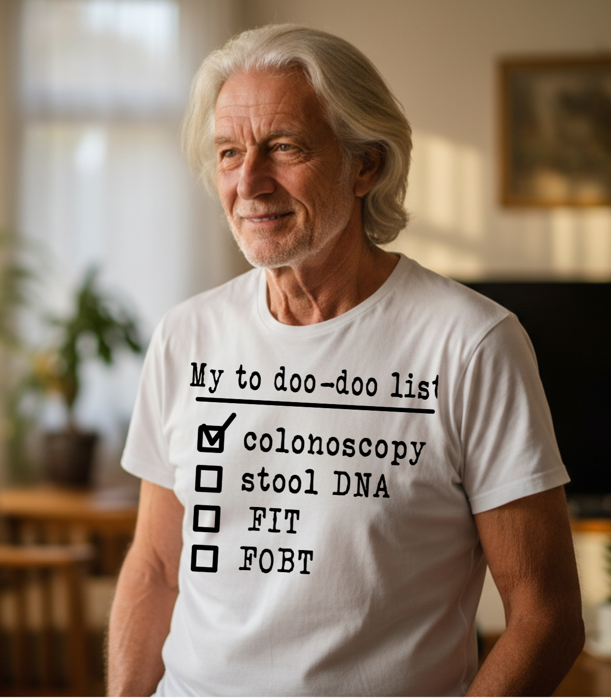 Funny My To Doo-Doo List Colonoscopy Unisex T-Shirt, Medical Humor Shirt, Colon Cancer Screening Gift, GI Nurse Doctor Gag Gift, Poop Joke Tee